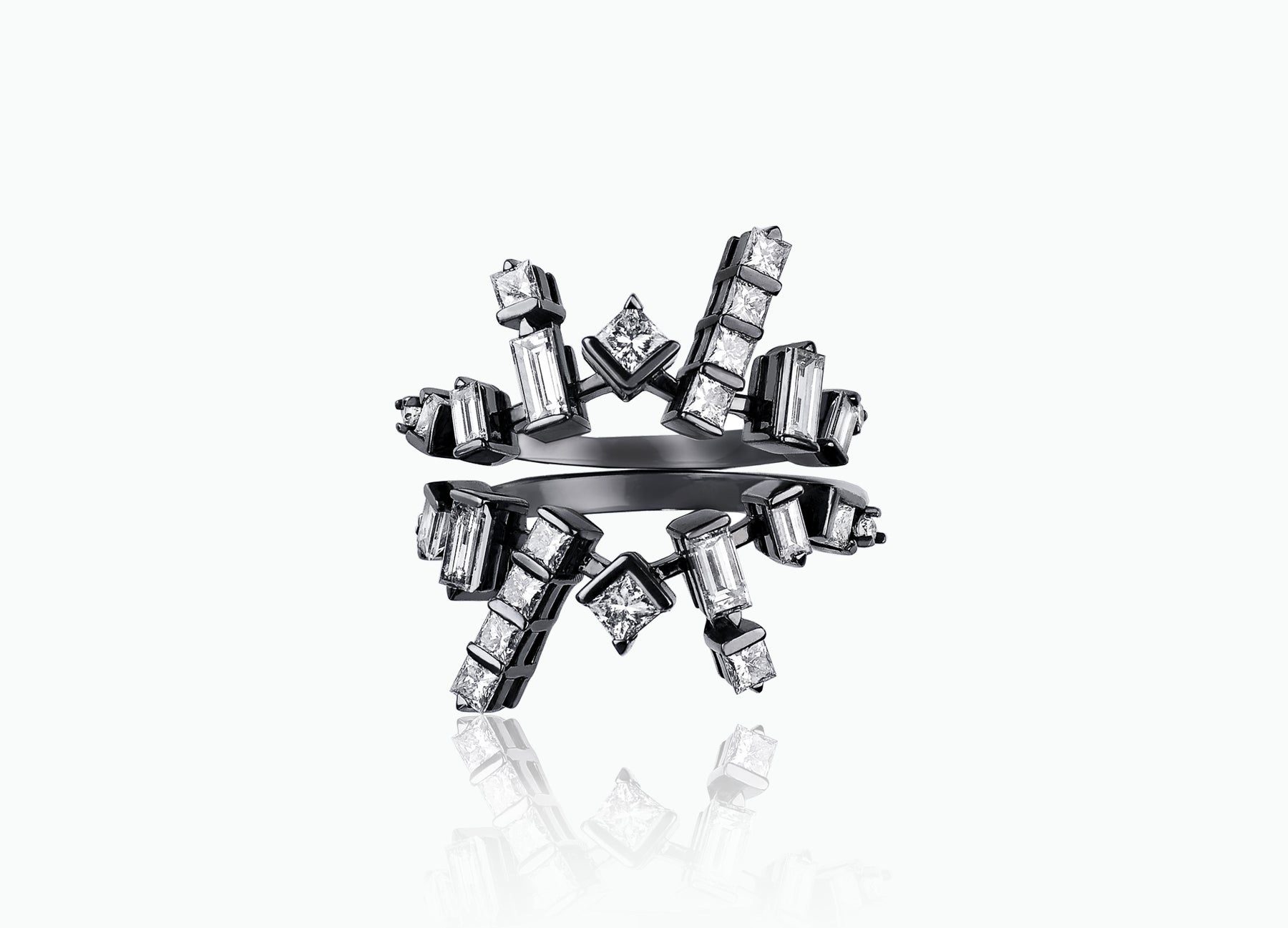 COSMIC PAIR OF STACKING RINGS