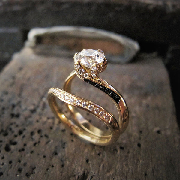 The Lily Pad Engagement Ring – Tomasz Donocik
