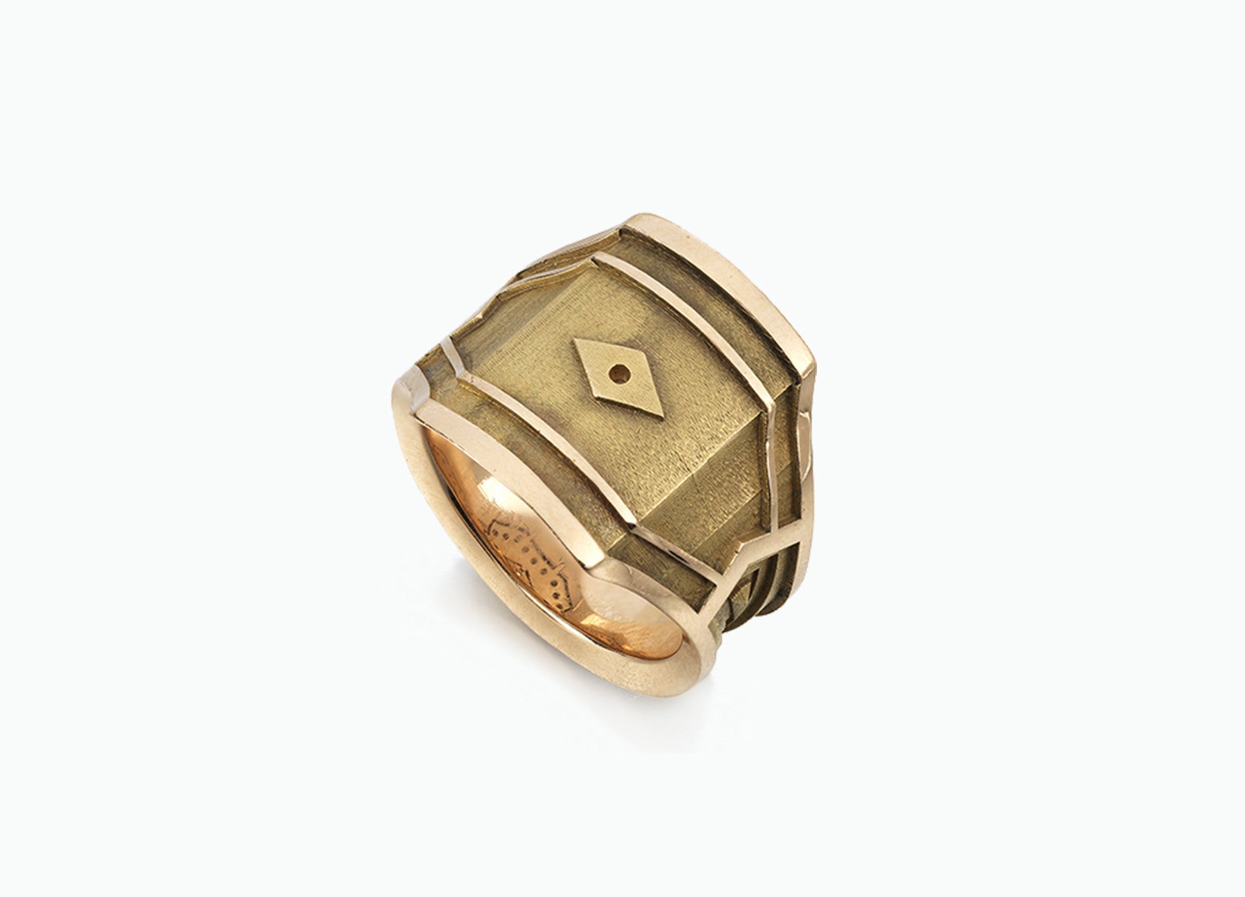 BLACK STAR CIGAR RING PLAIN