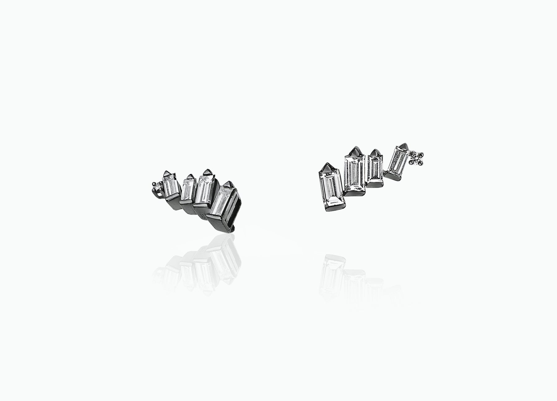 COSMIC CURVE STUD EARRINGS