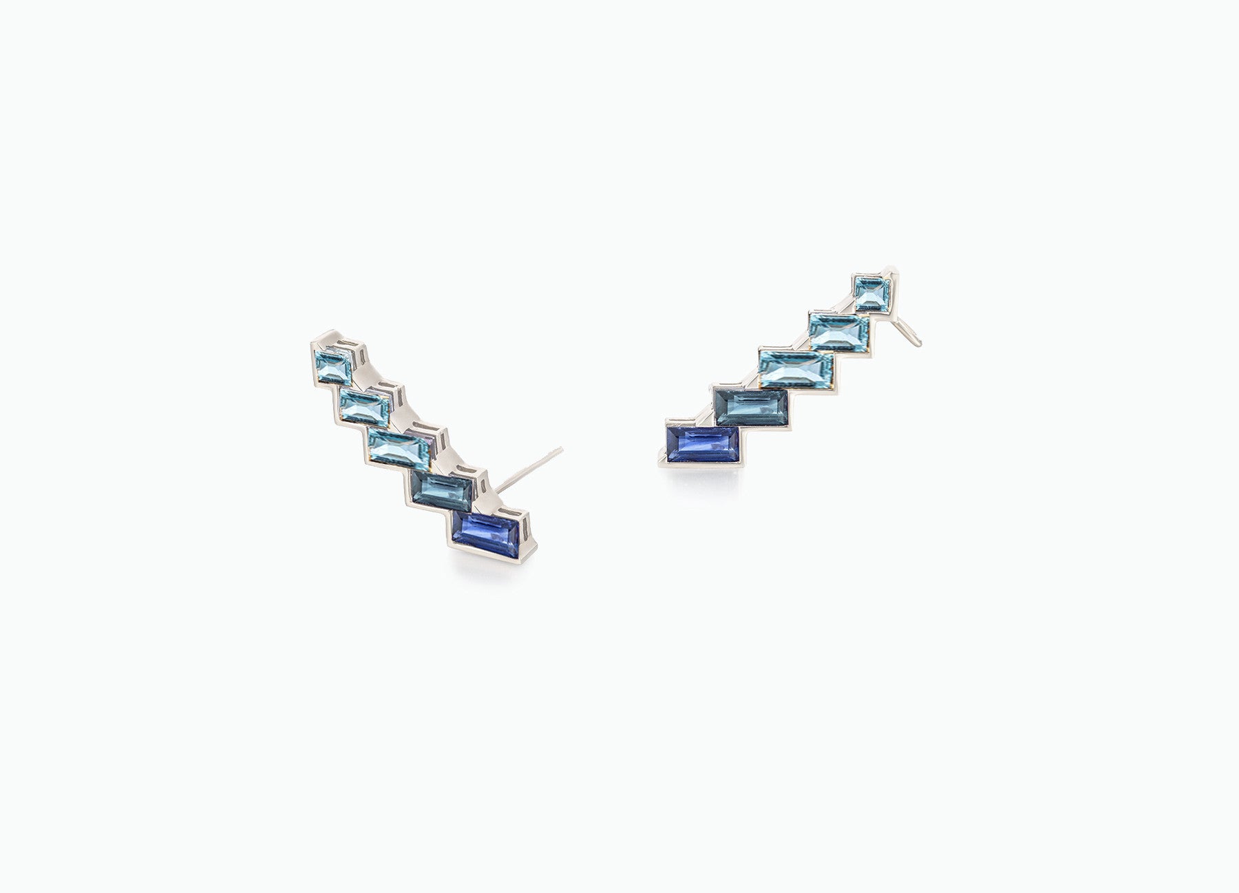 ELECTRIC NIGHT HORIZONTAL CUFF EARRINGS