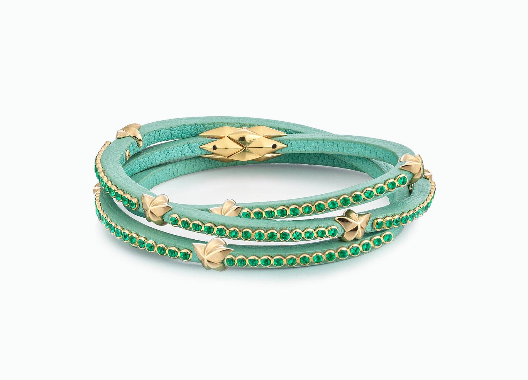 WRAP BRACELETS RESORT MINT TRIPLE WRAP PLUS