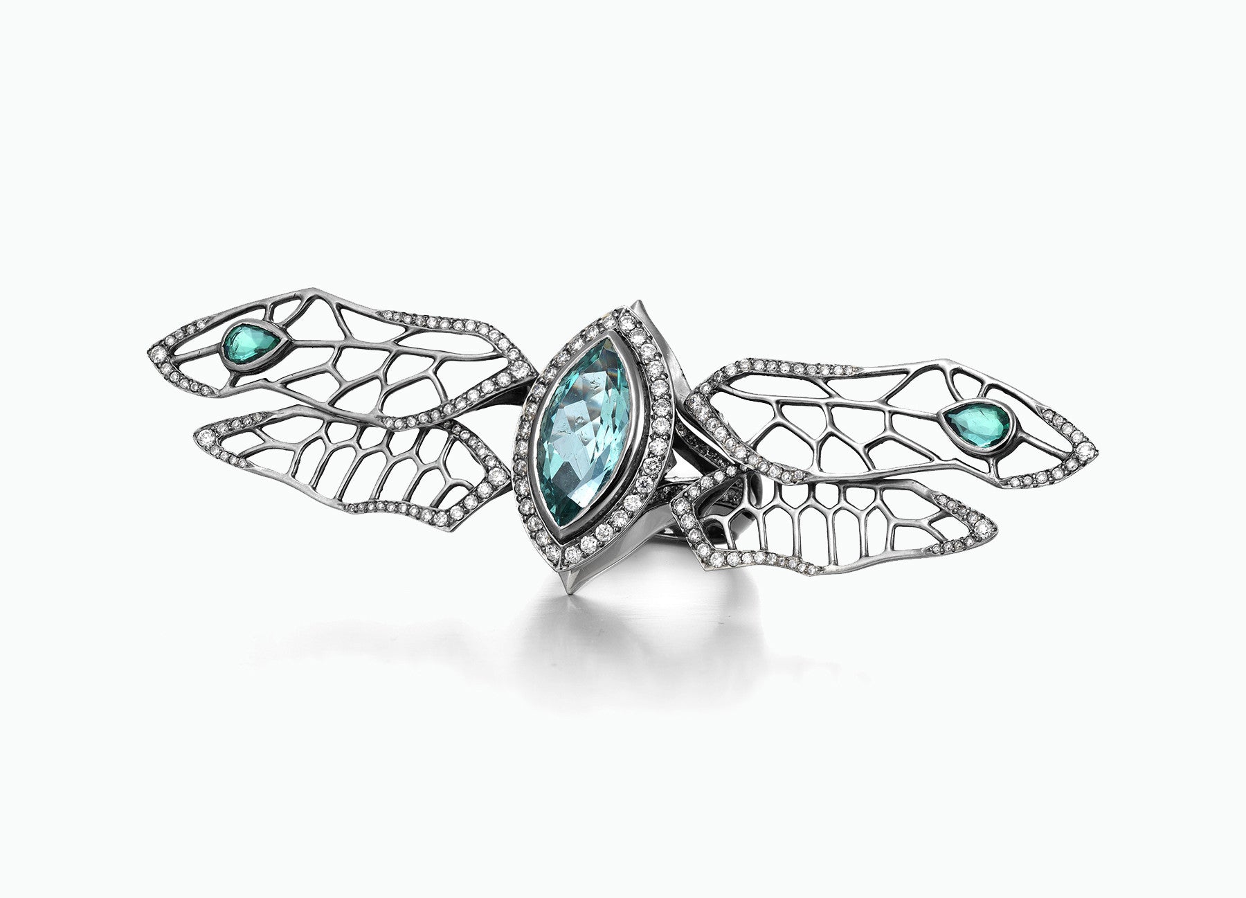 ONE OF A KIND DRAGONFLY RING