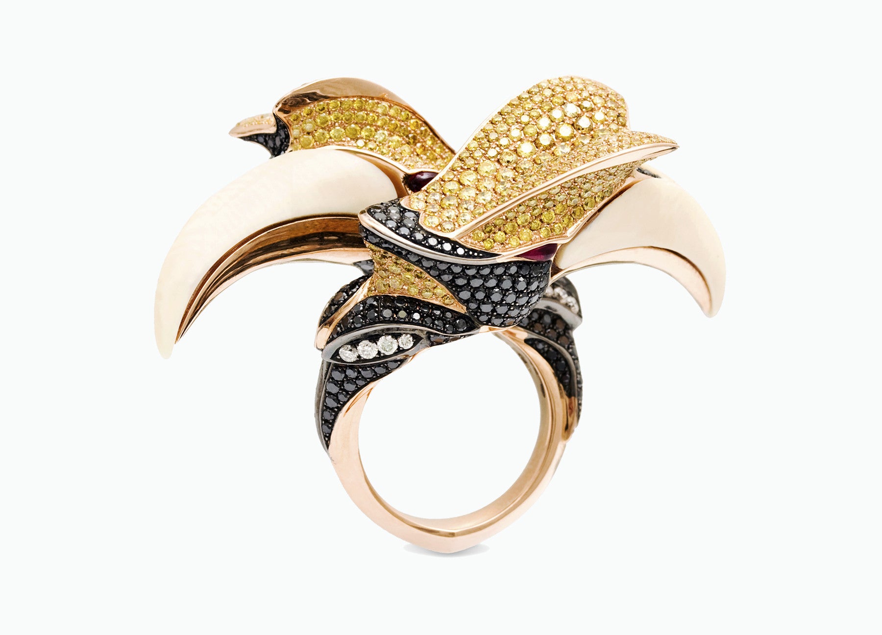 ONE OF A KIND THE COURTSHIP OF THE HORNBILL RING