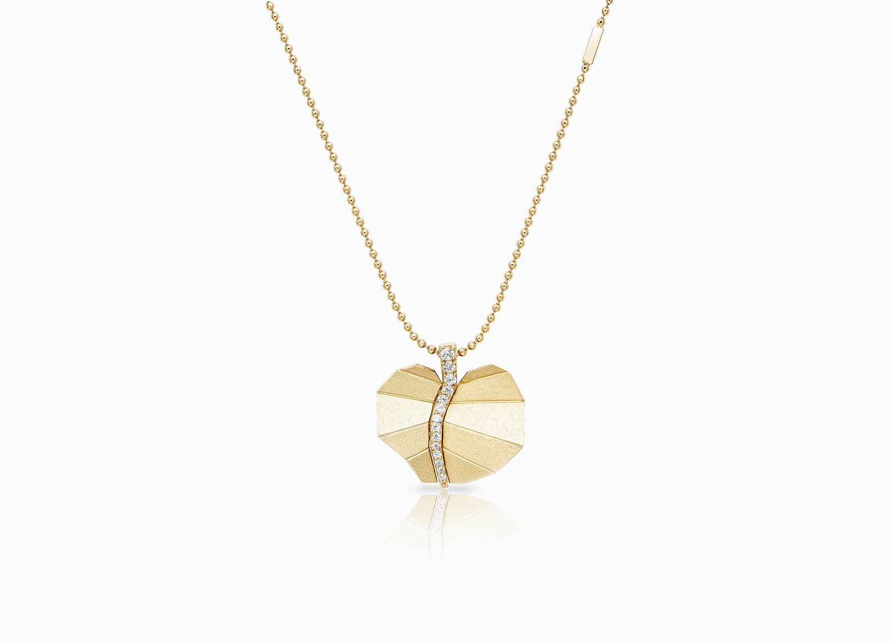 Busia Leaf Necklace (Small)